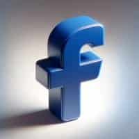 Facebook Logo 3D