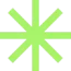 An Image of a Lime Green Asterisk